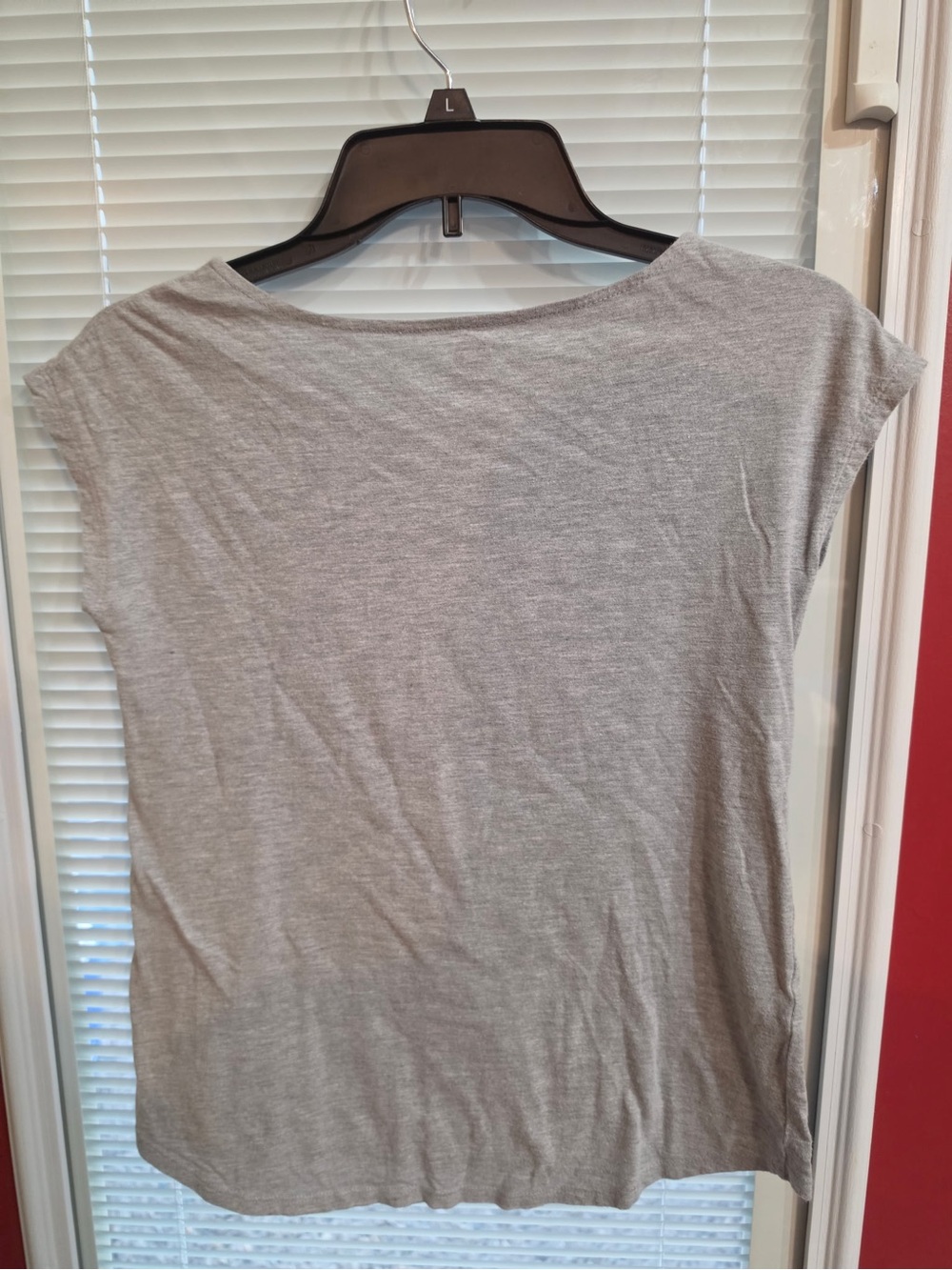 Gray Tee with Neon Gradient 'Time to Shine' Print - Picture 3 of 3